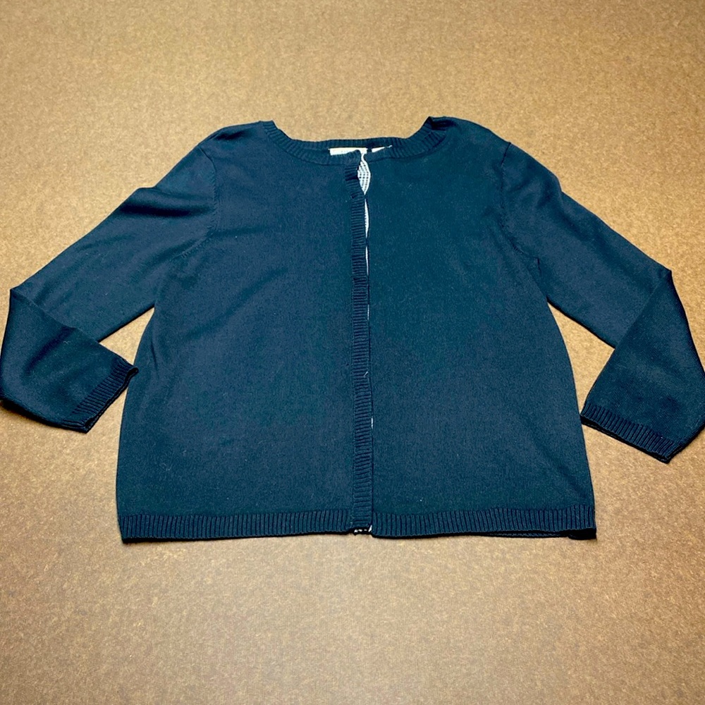 NWT Vintage Field Manor Black Cardigan